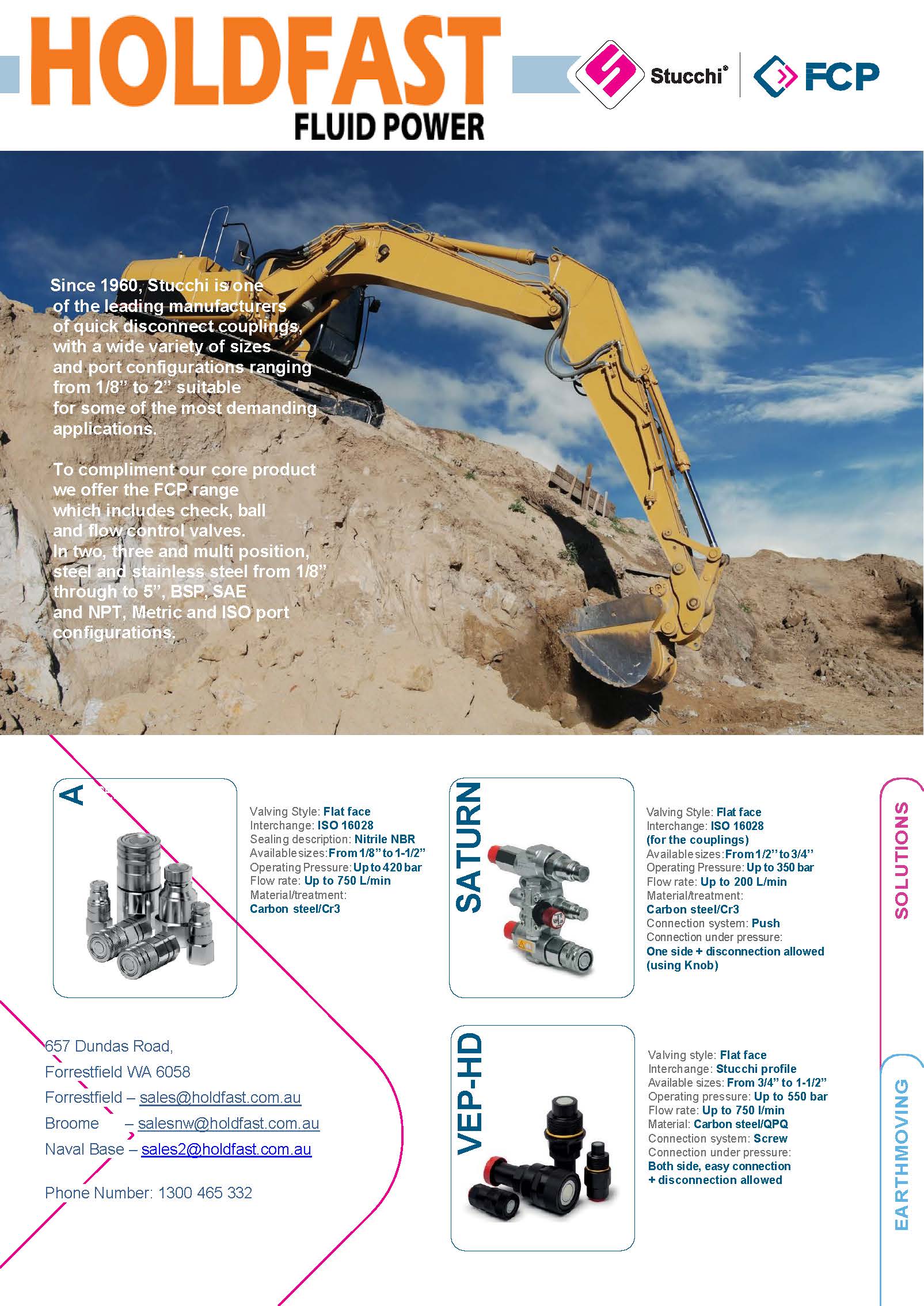 Holdfast Industry Flyer-EarthMoving